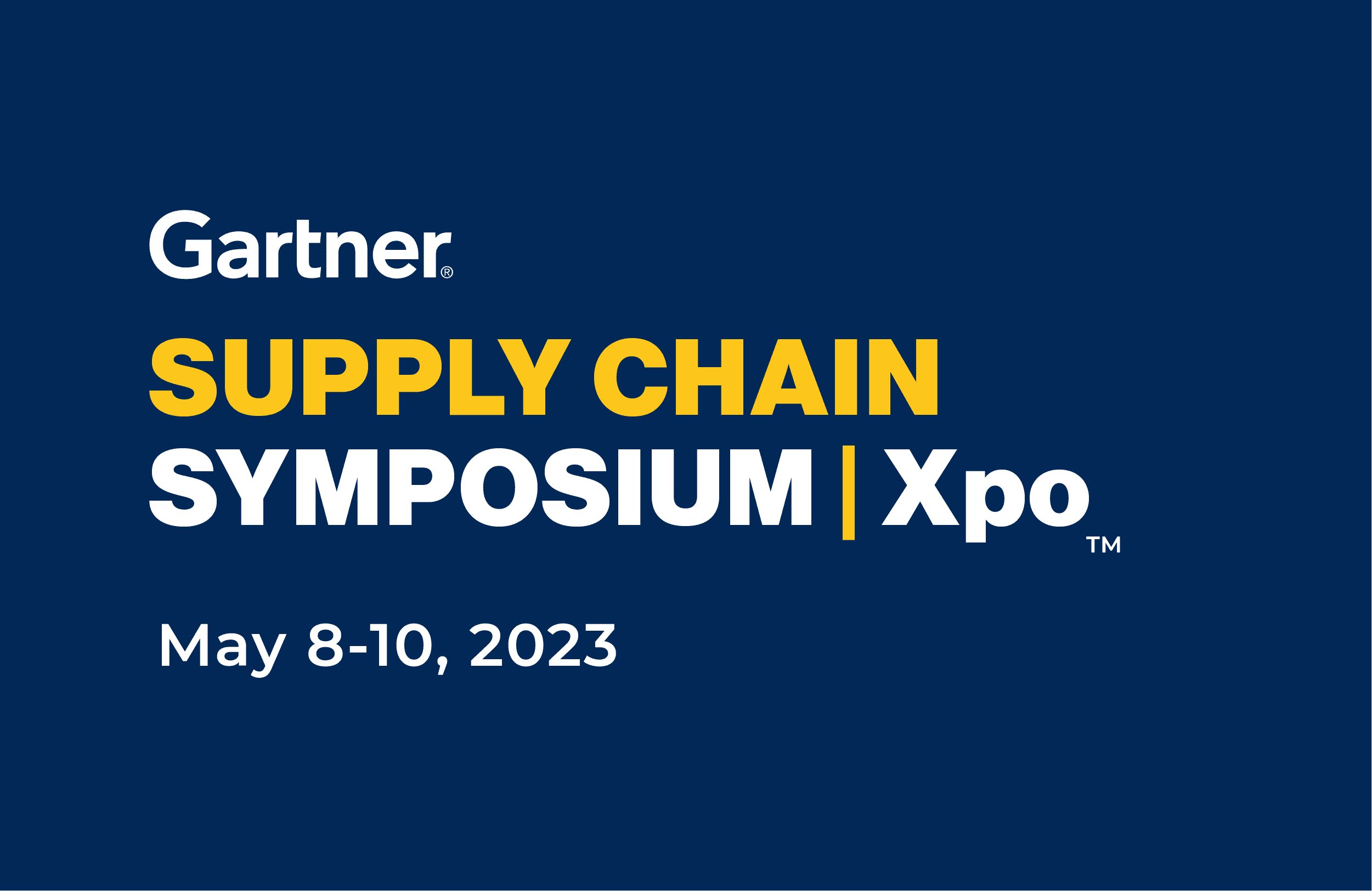 2023 Gartner Supply Chain Symposium Spaulding Ridge