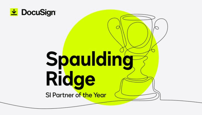 Spaulding Ridge: DocuSign SI Partner of the Year EMEA