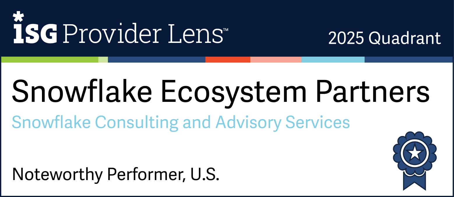Snowflake Consulting And Advisory Services Noteworthy Performer