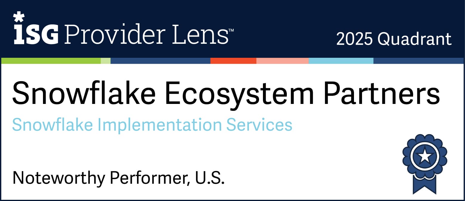 Snowflake Implementation Services Noteworthy Performer
